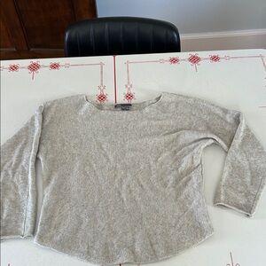 Vince Heather Gray cashmere/wool blend Knit Sweater